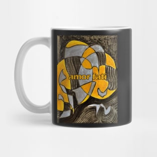 Amor Fati in Gold Mug